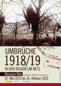 Plakat Umbrueche 1918/19